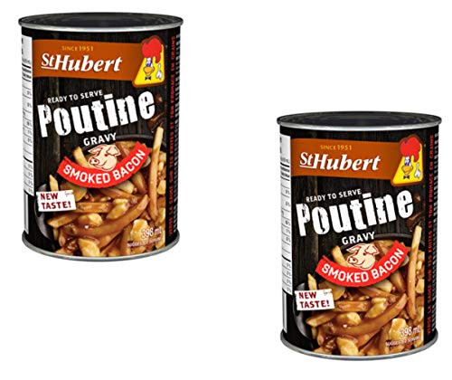St. Huberts Poutine Gravy Bacon Flavor Multipack of 2 Cans