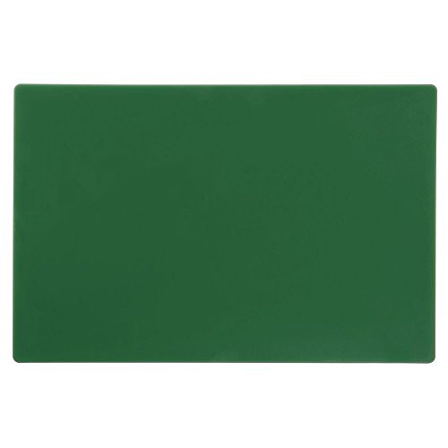 HUBERT Green Plastic Cutting Board - 12inchL x 18inchW x 12inchH