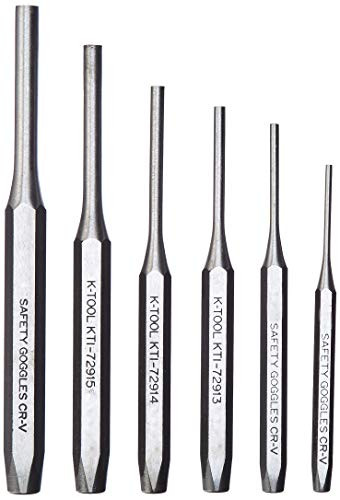 K Tool International KTI KTI-72900 Pin Punch Set