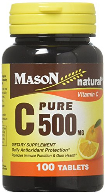 Mason Vitamins C Pure Ascorbic Acid Tablets 60 Count Mason Vitamins C Pure Ascorbic Acid Tablets 60 Count