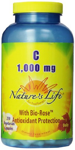 Natures Life Vit C 1000 mg Caps  250 ct