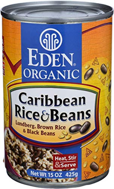 Eden Foods Bean N Rice Caribbean Black 15 oz Eden Foods Bean N Rice Caribbean Black 15 oz