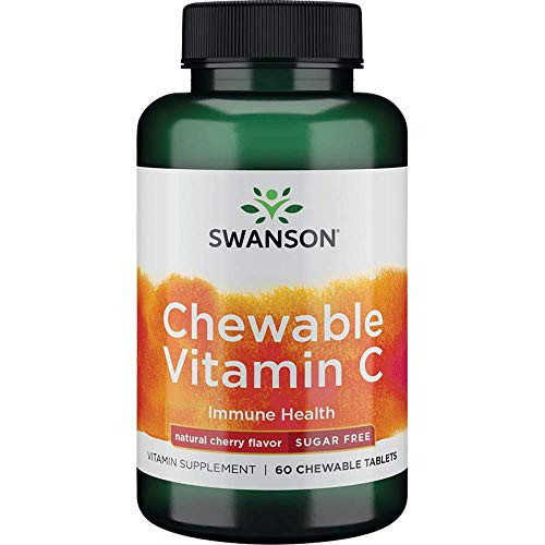 Swanson Sugar-Free Chewable Vitamin C Cherry 60 Chwbls Swanson Sugar-Free Chewable Vitamin C Cherry 60 Chwbls