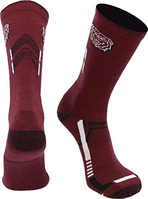 TCK Missouri State Bears Champion Crew Socks MaroonBlack Large TCK Missouri State Bears Champion Crew Socks MaroonBlack Large