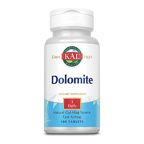 KAL Dolomite 250 mg Tablets 100 Count KAL Dolomite 250 mg Tablets 100 Count