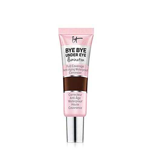 It Cosmetics Bye Bye Under Eye Illumination Anti-Aging Concealer 45.5 DEEP EBONY C