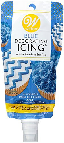 Food Items ICING POUCH WTIPS BLUE One Size