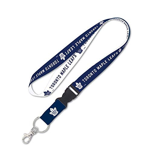 WinCraft NHL Toronto Maple Leafs Lanyard with Detachable Buckle 34inch WinCraft NHL Toronto Maple Leafs Lanyard with Detachable Buckle 34inch