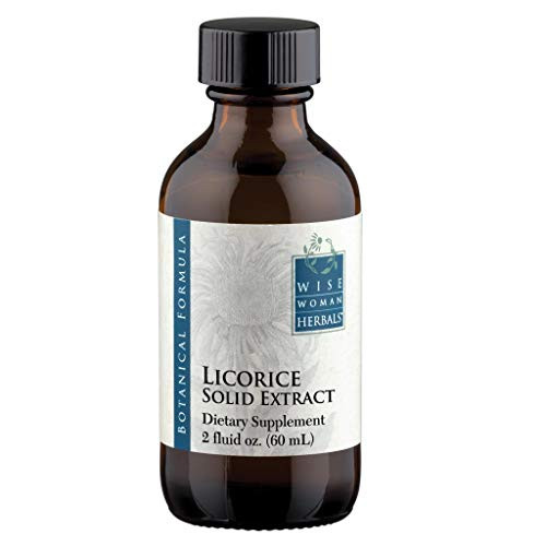 Wise Woman Herbals  Licorice Root Extract Liquid  2 oz - Extra Strength 41 Extract - Alcohol-Free - Supports Healthy Digestion  and  Immune System Function.