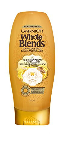 Garnier Whole Blends Illuminating Conditioner Moroccan Argan and Camellia Oils Extracts 12.5 Fl Oz Pack of 1