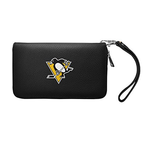 NHL Pittsburgh Penguins Zip Organizer Pebble Wallet