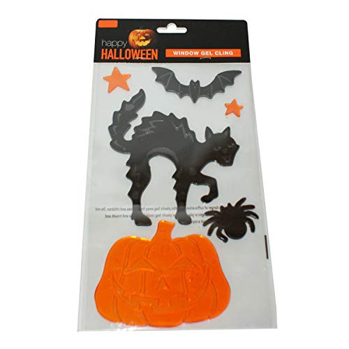 Connie N Randy Halloween Window Gel Clings
