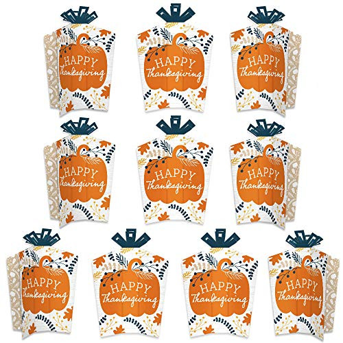 Big Dot of Happiness Happy Thanksgiving - Table Decorations - Fall Harvest Party Fold and Flare Centerpieces - 10 Count Big Dot of Happiness Happy Thanksgiving - Table Decorations - Fall Harvest Party Fold and Flare Centerpieces - 10 Count