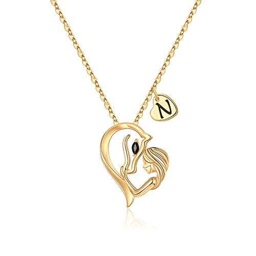 MONOOC Horse Gifts for Girls Gold Horse Necklaces Jewelry for Little Girls Girl Horse Necklace Kids Horse Themed Gifts for Women Horse Charm N Initial Letter Necklace MONOOC Horse Gifts for Girls Gold Horse Necklaces Jewelry for Little Girls Girl Horse Necklace Kids Horse Themed Gifts for Women Horse Charm N Initial Letter Necklace
