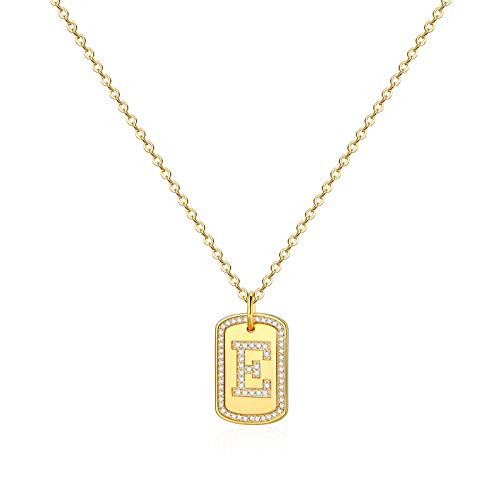 IEFWELL Gold Initial Necklaces for Girls Women 14K Gold Plated Cubic Zirconia Initial Pendant Necklaces Initial Necklace for Girls Necklace with Initial E Necklaces for Teen Girls Jewelry IEFWELL Gold Initial Necklaces for Girls Women 14K Gold Plated Cubic Zirconia Initial Pendant Necklaces Initial Necklace for Girls Necklace with Initial E Necklaces for Teen Girls Jewelry