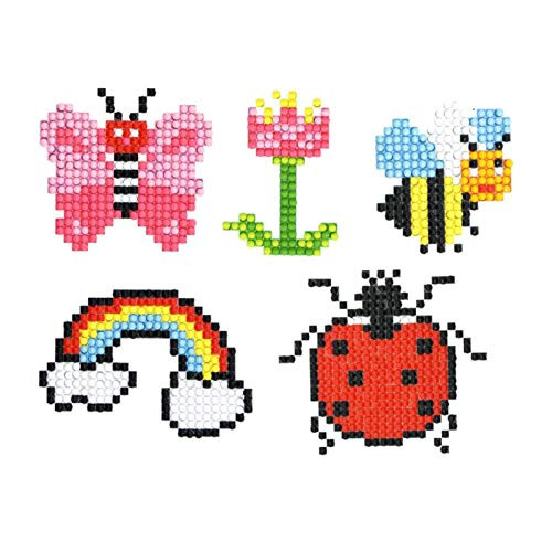 benote Diamond Painting Kits for Kids 5D DIY Diamond Stickers Paint Rainbow Flower Sticker Mosaic for Children by Number Diamond Art Craft benote Diamond Painting Kits for Kids 5D DIY Diamond Stickers Paint Rainbow Flower Sticker Mosaic for Children by Number Diamond Art Craft