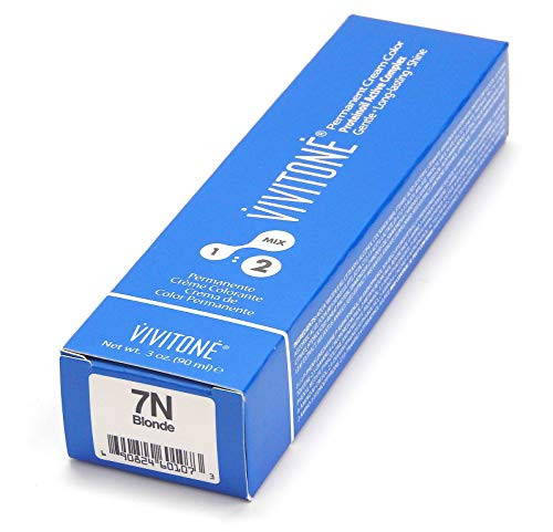 VIVITONE Permanent Cream Color 7N Blonde VIVITONE Permanent Cream Color 7N Blonde