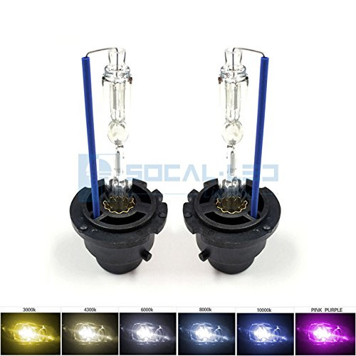 SOCAL-LED 2x D2S HID Bulbs 35W AC Factory Xenon HID Headlight Direct Replacement 8000K Iceberg Blue