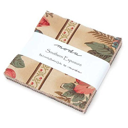 Southern Exposure Charm Pack By Laundry Basket Quilts; 42-5" Precut Fabric Quilt Squares