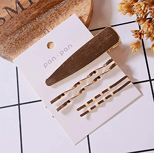 Denifery 3PCS Fashion Artificial Clips Pearl Barrettes Bling Snap Hair Pins Decorative Hair Accessories for Gifts Headwear Barrette Bride Wedding Headwear C
