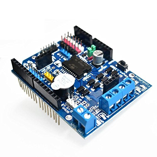 DollaTek L298P Motor Driver Module H-Bridge Drive Shield Expansion Board High-Power DC Stepper Motor Controller