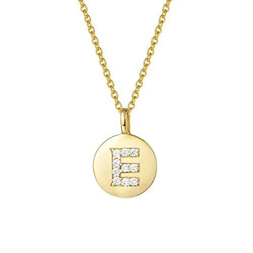Osemind A-Z Initial Necklace Gold CZ 