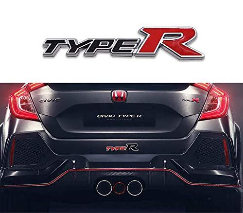 1pcs 3D TYPE-R Car Logo Emblem Decal for Car Side Fender Rear Trunk Emblem Badge Chrome Decal Sticker 1pcs 3D TYPE-R Car Logo Emblem Decal for Car Side Fender Rear Trunk Emblem Badge Chrome Decal Sticker