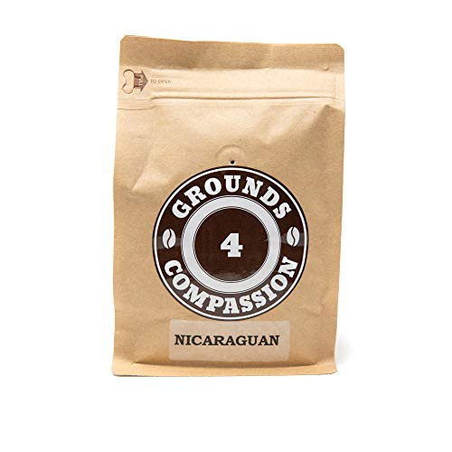 Grounds 4 Compassion Nicaraguan Single Origin Medium Roast Ground Coffee - 12 Ounces