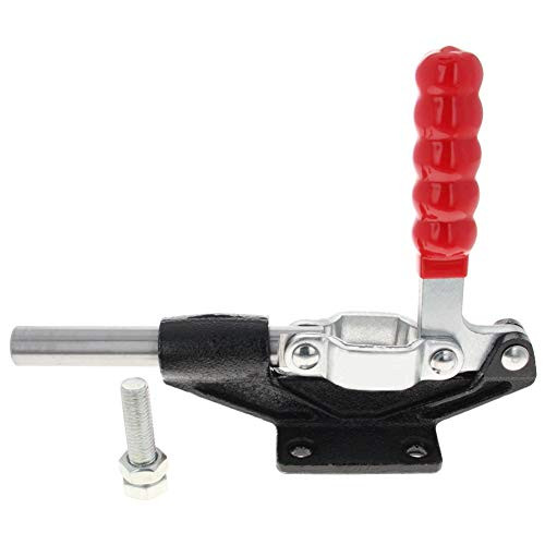 Utoolmart Toggle Clamp 680kg 1499lbs Holding Capacity 62mm Stroke Push Pull Action Hand Tool GH-305-H 1 Pcs