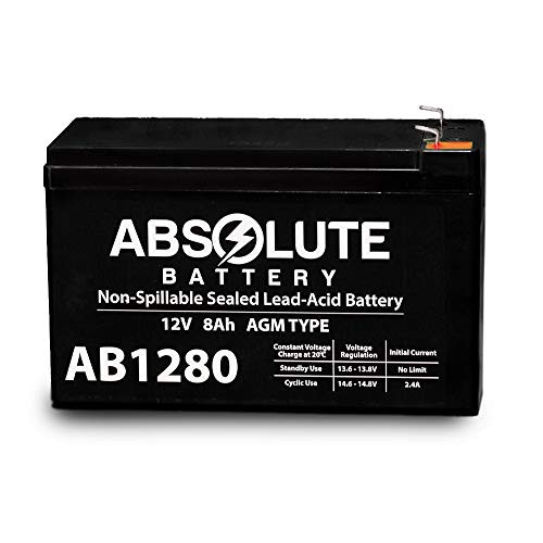 12V 8AH AB1280 F1 Razor E200S E 200 S Electric Scooter Battery