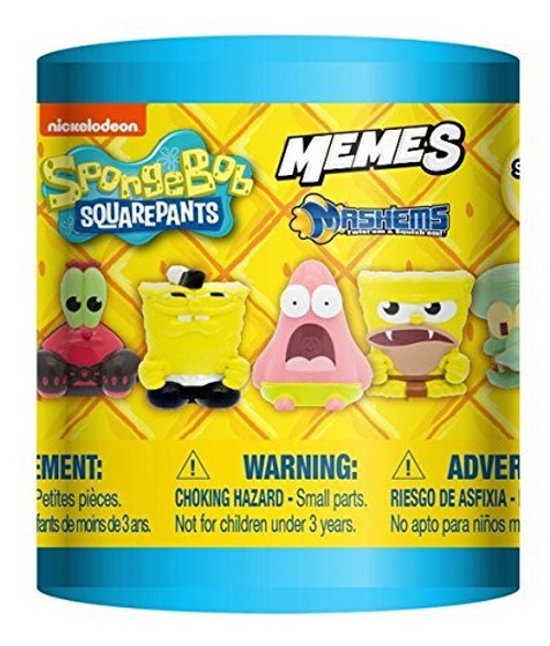 Basic Fun Mash'Ems Spongebob 4 Pack Squishy Collectable Toy, Multicolor Basic Fun Mash'Ems Spongebob 4 Pack Squishy Collectable Toy, Multicolor