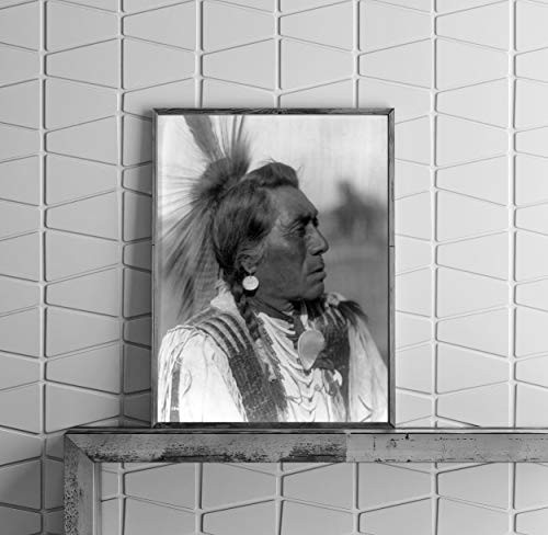 INFINITE PHOTOGRAPHS Photo Rabbit Head Hidatsa Man Headdress Native American Indian ND E Curtis c1908 INFINITE PHOTOGRAPHS Photo Rabbit Head Hidatsa Man Headdress Native American Indian ND E Curtis c1908