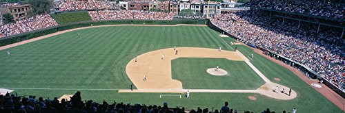 Posterazzi PPI160683S Wrigley Field Chicago Cubs v. Rockies Illinois Poster Print 27 x 9 Varies