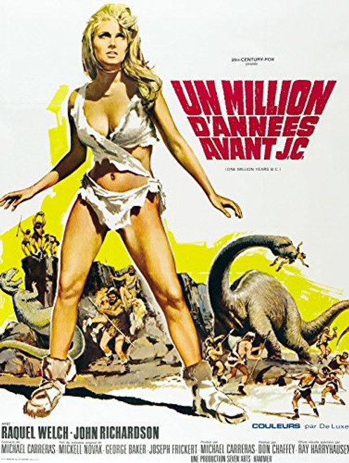 Posterazzi One Years B.C. Aka Un Million DAnnees Avant Jc Movie Masterprint Poster Print 11 x 17 Posterazzi One Years B.C. Aka Un Million DAnnees Avant Jc Movie Masterprint Poster Print 11 x 17