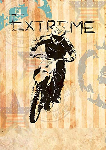 Posterazzi Collection Motobike Poster Print by A.V. Art 10 x 14