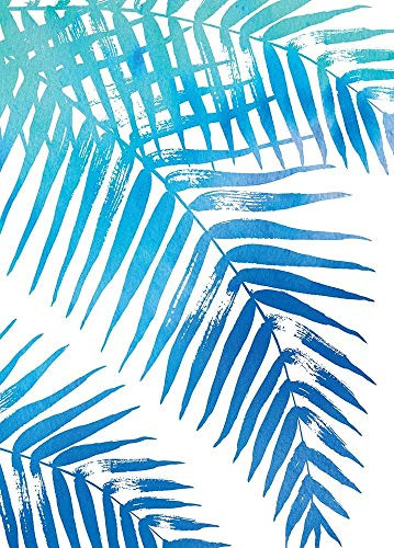 Posterazzi Collection Blue Poster Print by A.V. Art 10 x 14