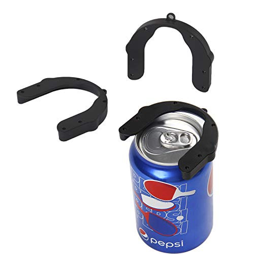 Manual Topless Can OpenerHand Held Beer Can Openers Smooth Edge-Safety Easy Beer Openers for Bar Kitchen Camping Party Picnic2Pack