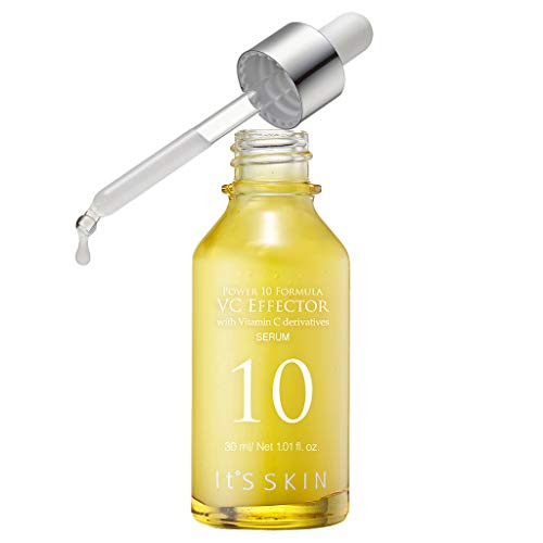 ItS SKIN Power 10 Formula VC Effector Ampoule Serum 30ml 1.01 fl oz - Vitamin C  and  Green Tea Extract Freckles and Blemishes Care by Moisturizing Serum