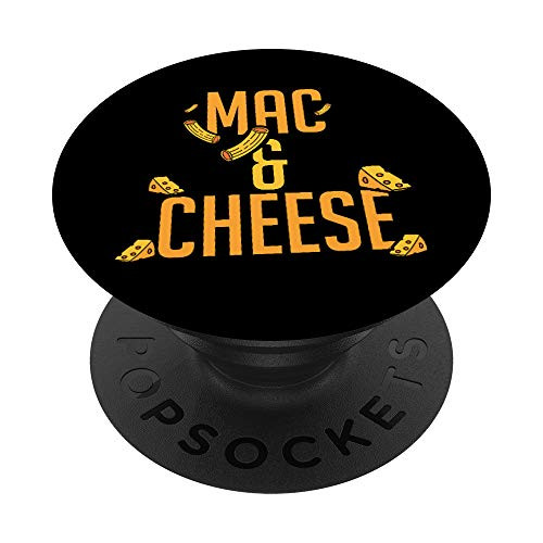 Mac and Cheese - Mac n Cheese - Noodle Lover PopSockets Grip and Stand for Phones and Tablets Mac and Cheese - Mac n Cheese - Noodle Lover PopSockets Grip and Stand for Phones and Tablets