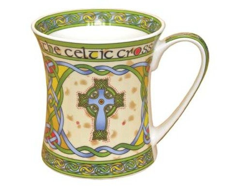 Irish high cross bone china mug - an Irish gift designed in Galway Ireland. Irish high cross bone china mug - an Irish gift designed in Galway Ireland.