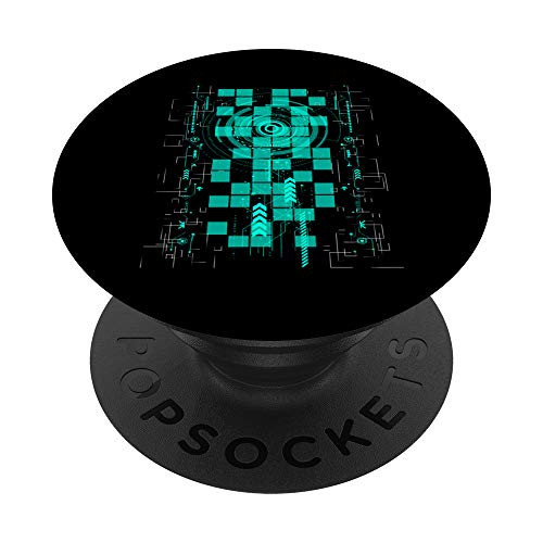 Computer Circuit Cool technology Techie Gifts For Science N PopSockets PopGrip Swappable Grip for Phones  and  Tablets