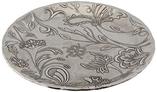 Wendell August Tracery Coaster, Hand-hammered Aluminum, Keeps Tabletops Safe, 4.5 Inch Round Coaster Wendell August Tracery Coaster, Hand-hammered Aluminum, Keeps Tabletops Safe, 4.5 Inch Round Coaster