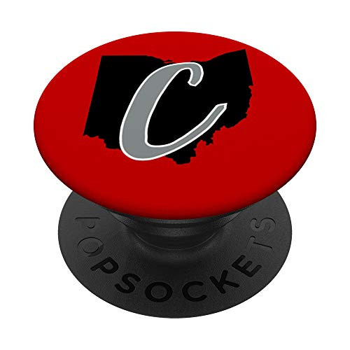 State of Ohio with Letter C Initial PopSockets PopGrip Swappable Grip for Phones and Tablets State of Ohio with Letter C Initial PopSockets PopGrip Swappable Grip for Phones and Tablets