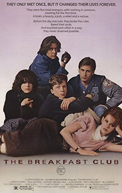 Buyartforless The Breakfast Club 1984 36x24 Cult Movie Art Print Poster