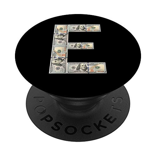 Money Name Initial Capital Letter E Monogram Alphabet Cash PopSockets Grip and Stand for Phones and Tablets Money Name Initial Capital Letter E Monogram Alphabet Cash PopSockets Grip and Stand for Phones and Tablets