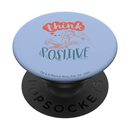 Looney Tunes Wile E. Coyote Think Positive PopSockets Grip and Stand for Phones and Tablets