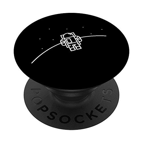 Astronaut Floating in Space Extravehicular Activity E.V.A. PopSockets PopGrip Swappable Grip for Phones  and  Tablets
