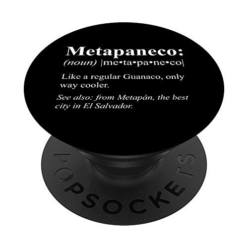 Guanaco Metapan El Salvador Gift - Metapaneco Definitionn PopSockets Grip and Stand for Phones and Tablets