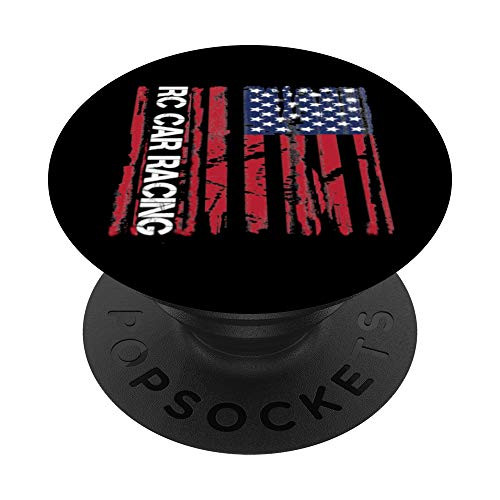 RC Car RC Racing American Flag Radio Control Car RC PopSockets Grip and Stand for Phones and Tablets