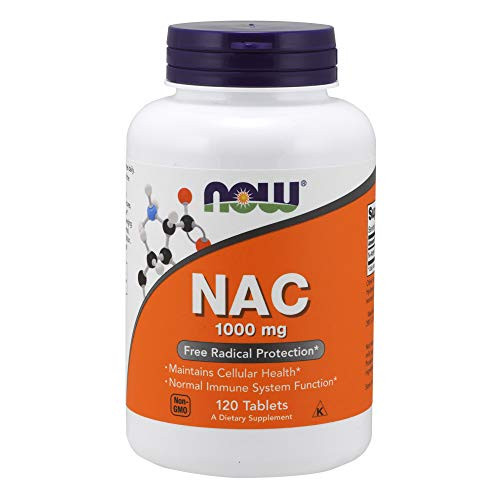 NOW N-Acetyl-Cysteine 1000 mg, 120 Tablets NOW N-Acetyl-Cysteine 1000 mg, 120 Tablets